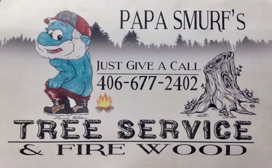 PaPa Smurf's Tree Service & Fire Wood in Seeley Lake, MT - phone: 406-677-2402